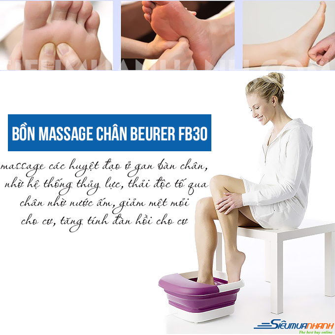 Bồn massage chân Beurer FB30